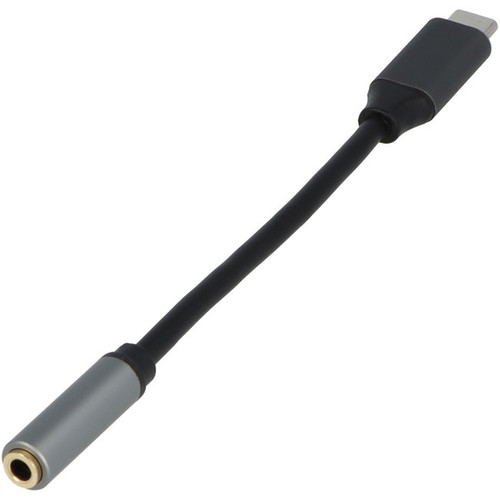 VisionTek USB-C to 3.5mm Aux Audio Adapter (M/F) - Mini-phone/USB-C Audio Cable