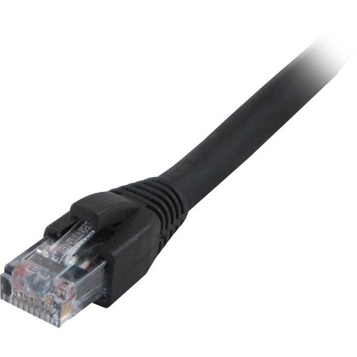 Comprehensive Cat5e 350 Mhz Snagless Patch Cable 10ft Black - 10 ft Category 5e