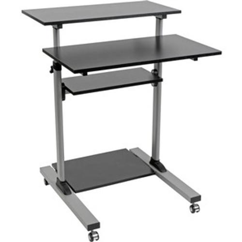 Eaton Tripp Lite Series Rolling Desk TV/Monitor Cart - Height Adjustable - 132.2