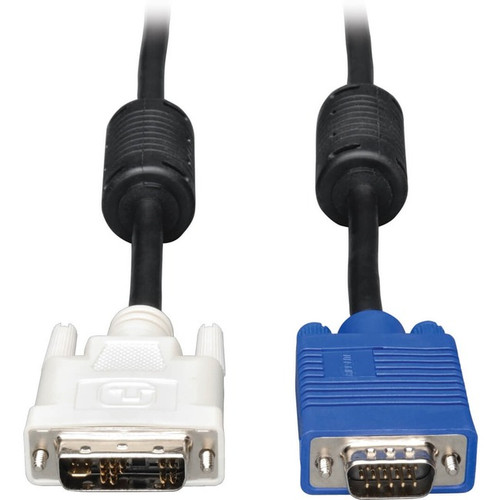 Eaton Tripp Lite Series DVI to VGA High-Resolution Adapter Cable with RGB Coaxia