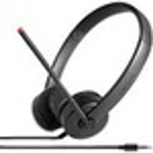 Lenovo Stereo Analog Headset - Stereo - Mini-phone (3.5mm) - Wired - Over-the-he