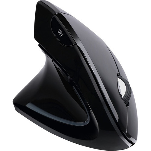 Adesso iMouse E90- Wireless Left-Handed Vertical Ergonomic Mouse - Optical - Wir
