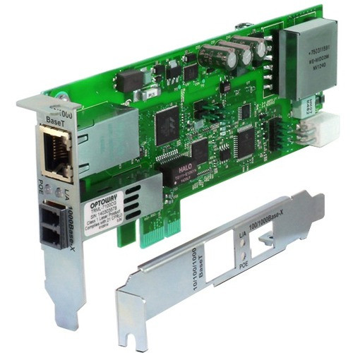 Transition Networks N-GXE-POE-LC-01 Gigabit Ethernet Card - PCI Express 2.0 - 2