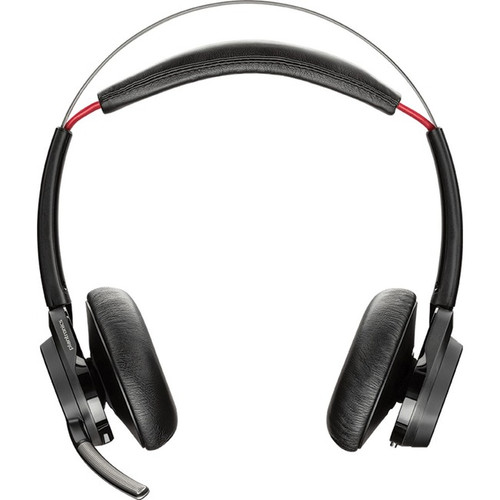 Poly Voyager Focus UC B825-M Headset - Stereo - Wireless - Bluetooth - 98.4 ft -