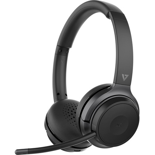 V7 HB600S Headset - Stereo - USB - Wireless - Bluetooth - 100 ft - 32 Ohm - On-e