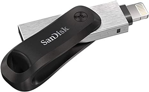 SanDisk iXpand&trade; Flash Drive Go 128GB - 128 GB - USB 3.0 Type A, Lightning