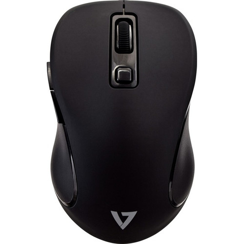 V7 MW300 Mouse - Optical - Wireless - Radio Frequency - 2.40 GHz - USB - 1600 dp