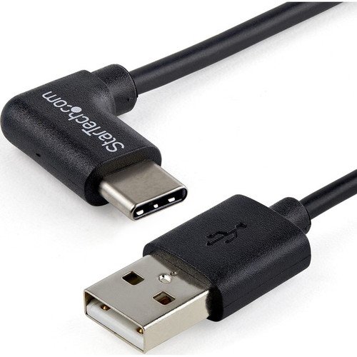 StarTech.com 1m 3ft USB to USB C Cable - Right Angle USB Cable - M/M - USB 2.0 C