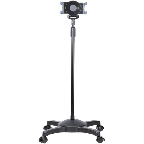 StarTech.com Mobile Tablet Stand with wheels, Height Adjustable Cart, Universal