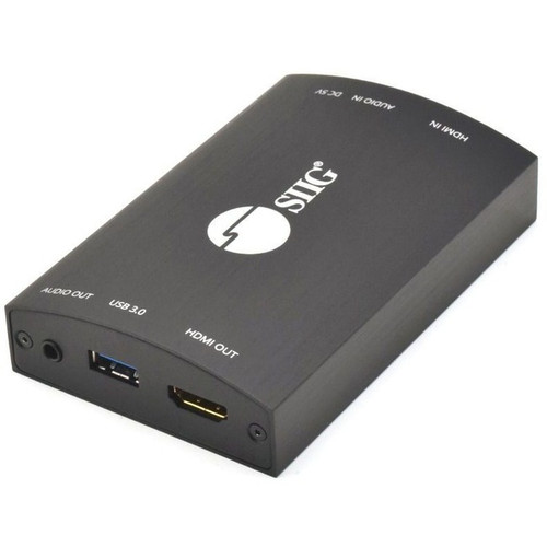 SIIG USB 3.0 HDMI Video Capture Device with 4K Loopout - for On-line Meetings/Tr