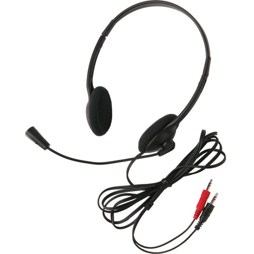 CALIFONE 3065AV LIGHTWEIGHT HEADSET MIC 3.5MM 6FT - Stereo - Mini-phone (3.5mm)