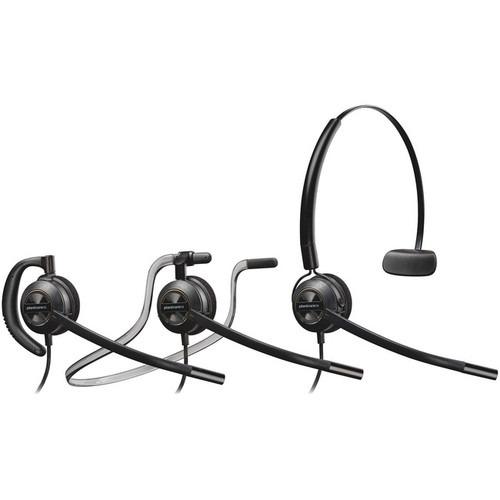 Plantronics EncorePro 540 Customer Service Headset - Mono - Wired - Over-the-ear