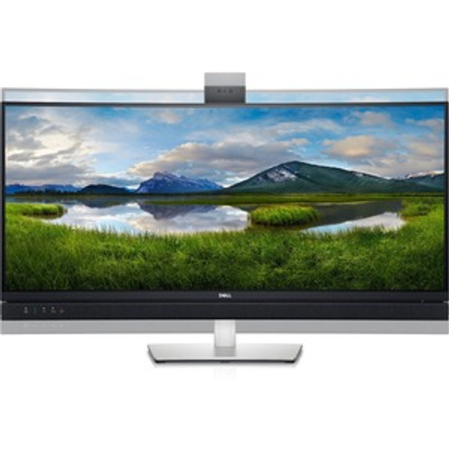 Dell C3422WE 34" Class Webcam WQHD Curved Screen LCD Monitor - 21:9 - Platinum S