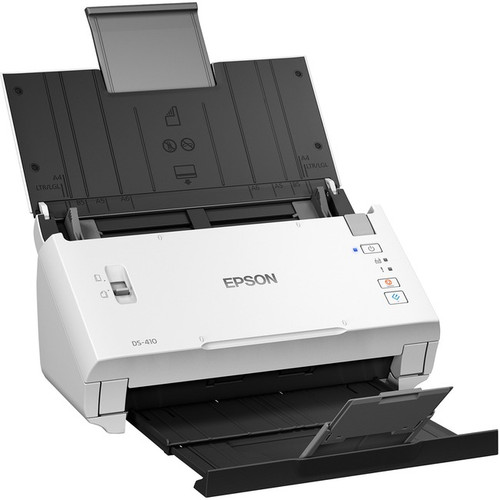 Epson DS-410 Sheetfed Scanner - 600 dpi Optical - 48-bit Color - 16-bit Grayscal