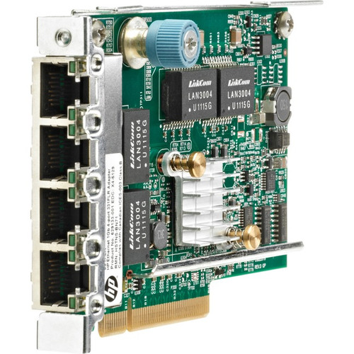 HPE Ethernet 1Gb 4-port 331FLR Adapter - PCI Express 2.0 x4 - 4 Port(s) - 4 - Tw