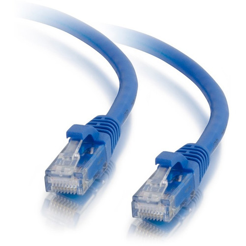 C2G 3ft Cat5e Ethernet Cable - Snagless Unshielded (UTP) - Blue - Cat5e for Netw