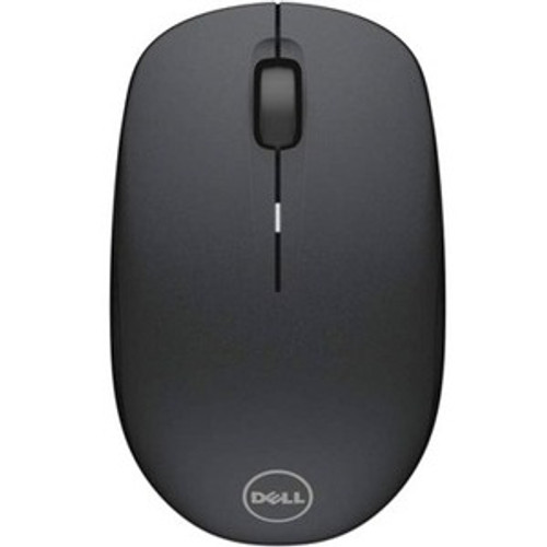 Dell Wireless Mouse-WM126 - Black - Optical - Wireless - Radio Frequency - Black