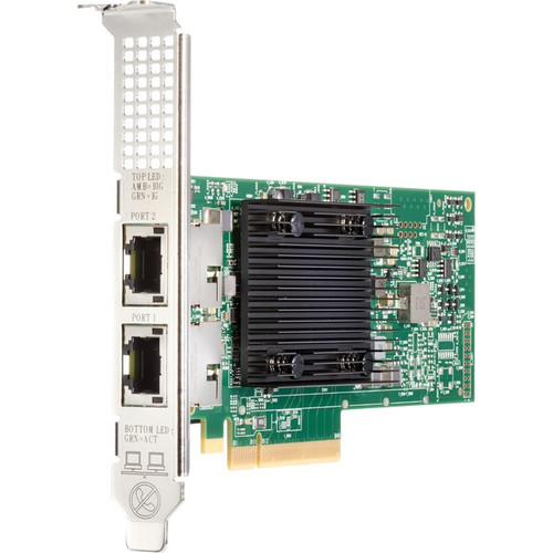 HPE Ethernet 10Gb 2-port 535T Adapter - PCI Express 3.0 x8 - 2 Port(s) - 2 - Twi