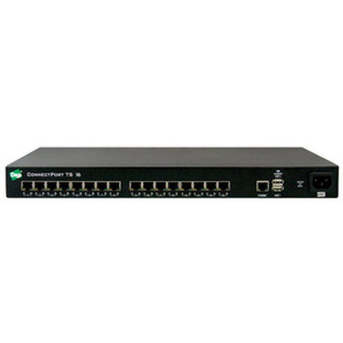 Digi ConnectPort TS 16 Device Server - 16 x RJ-45 Serial, 1 x RJ-45 10/100Base-T