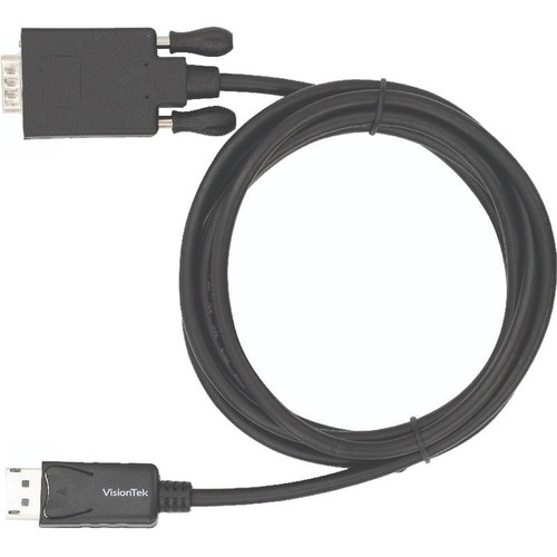 VisionTek DisplayPort to VGA 2 Meter Cable (M/M) - DisplayPort to VGA Active cab