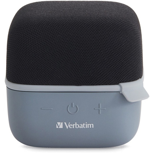 Verbatim Bluetooth Speaker System - Black - 100 Hz to 20 kHz - TrueWireless Ster