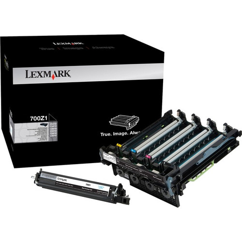 Lexmark 70C0Z10/Z50 Imaging Kits - Laser Print Technology - 1 Each - Black
