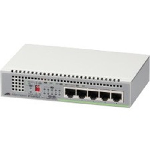 Allied Telesis 5-port 10/100/1000T Unmanaged Switch with Internal PSU - 5 Ports