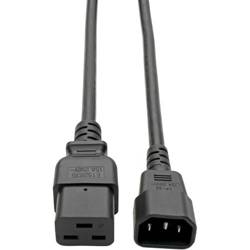 Tripp Lite by Eaton Power Cord C19 to C14 - Heavy-Duty 15A 250V 14 AWG 6 ft. (1.