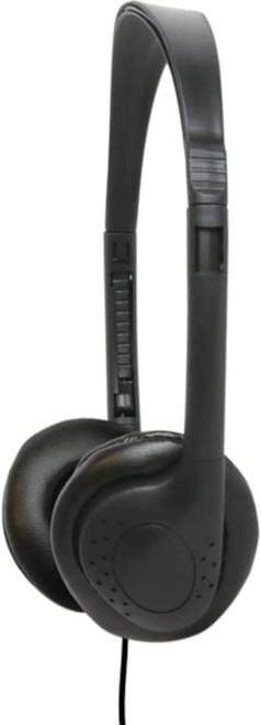Avid AE-711V Stereo Headphone Vinyl Ear Pads with 3.5mm Plug - Stereo - Black -