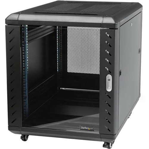 StarTech.com 4-Post 15U Server Rack Cabinet, 19" Data Rack Cabinet for Computer