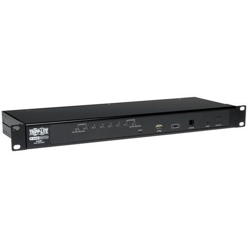 Tripp Lite by Eaton 8-Port Rackmount KVM Switch w/ Built in IP and On Screen Dis