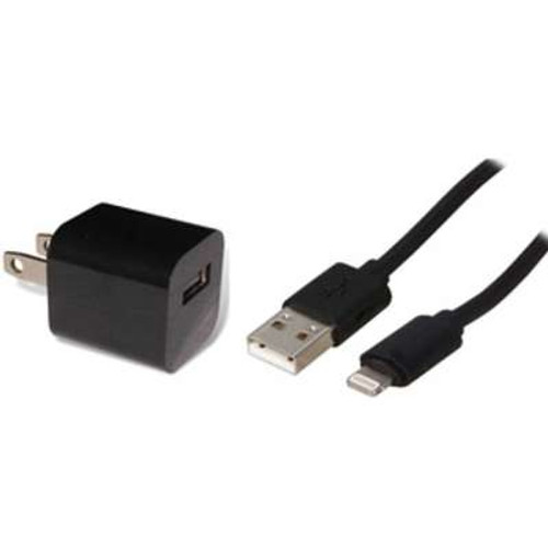 4XEM 3FT iPhone Compatible Charger Combo (Black) - MFi Certified - Combo include