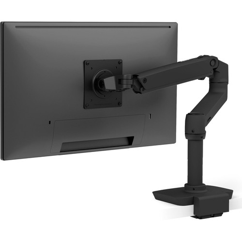 Ergotron Desk Mount for LCD Monitor - Matte Black - Height Adjustable - 1 Displa