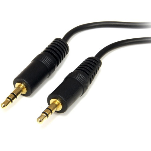 StarTech.com 6 ft 3.5mm Stereo Audio Cable - M/M - Audio cable - mini-phone ster