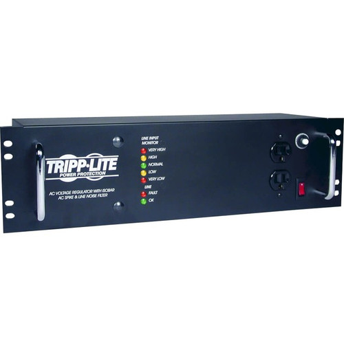Tripp Lite by Eaton 2400W 120V 3U Rack-Mount Power Conditioner with Automatic Vo
