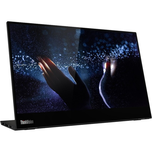 Lenovo ThinkVision M14t 14" Class LCD Touchscreen Monitor - 16:9 - 6 ms - 14" Vi