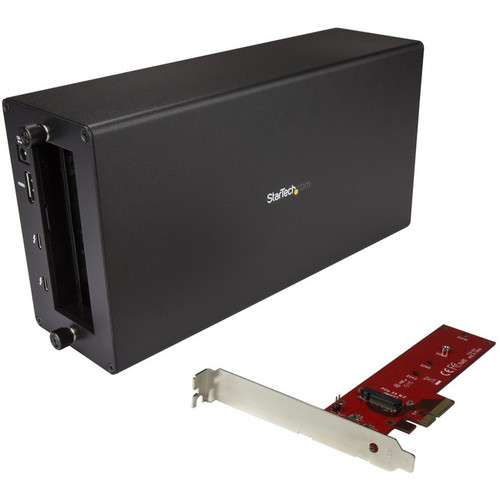 StarTech.com Thunderbolt 3 to M.2 adapter - External PCI Express Enclosure - Cha