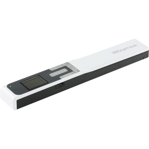 IRIS Iriscan Book 5-White Portable Document And Photo Scanner - PC Free Scanning