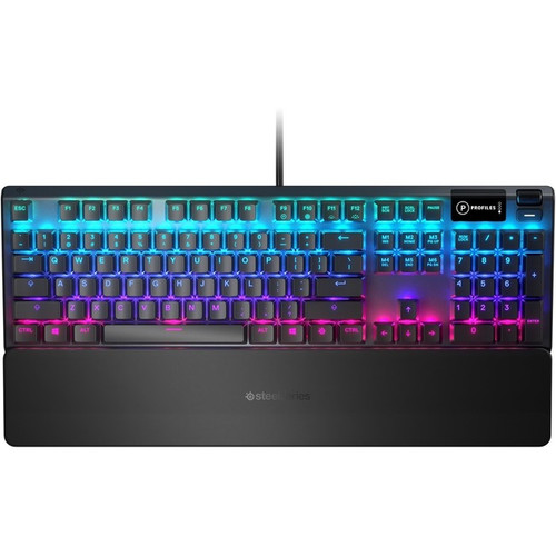 SteelSeries Apex 5 Hybrid Mechanical Gaming Keyboard - Cable Connectivity - USB