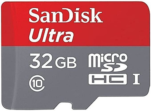 SanDisk Ultra 32 GB Class 10/UHS-I (U1) microSDHC - 120 MB/s Read - 10 Year Warr