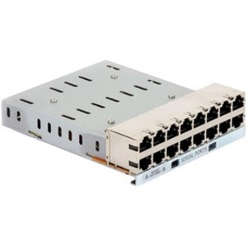 Lantronix SLC 8000 16-Port RS-232 RJ45 I/O Module - For Data Networking - 16 x R