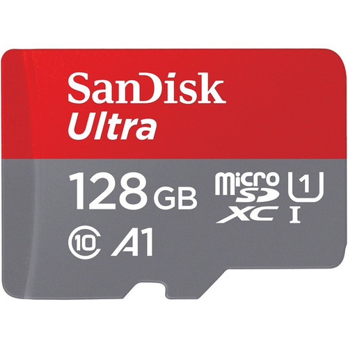 SanDisk Ultra 128 GB Class 10/UHS-I (U1) microSDXC - 1 Pack - 120 MB/s Read