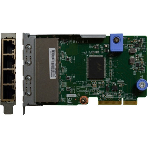 Lenovo ThinkSystem 1Gb 4-Port RJ45 LOM - PCI - 4 Port(s) - 4 - Twisted Pair - 10