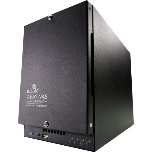 ioSafe 218 SAN/NAS Server - Dual-core (2 Core) 1.30 GHz - 512 MB RAM DDR3 SDRAM