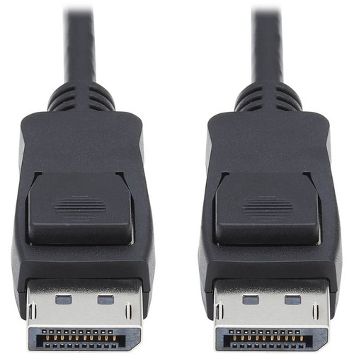 Tripp Lite by Eaton DisplayPort 1.4 Cable with Latching Connectors 8K (M/M) Blac