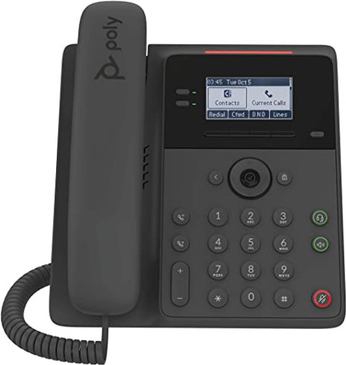 Poly Edge B10 IP Phone - Corded - Corded - Desktop, Wall Mountable - VoIP - 2 x