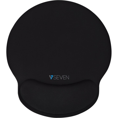 V7 Memory Foam Mouse Pad with Wrist Rest, memory foam, ergo wrist support, non-s