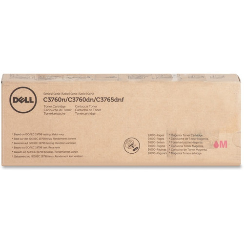 Dell Original Extra High Yield Laser Toner Cartridge - Magenta - 1 Each - 9000 P