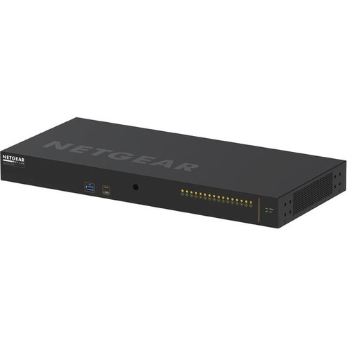 Netgear AV Line M4250-16XF 16x1G/10G Fiber SFP+ Managed Switch - Manageable - 3