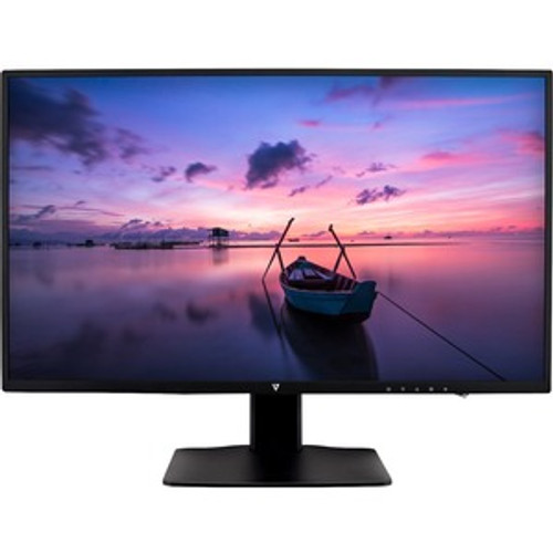 V7 L238E-2N 23.8" Full HD LCD Monitor - 16:9 - Black - LED Backlight - 1920 x 10